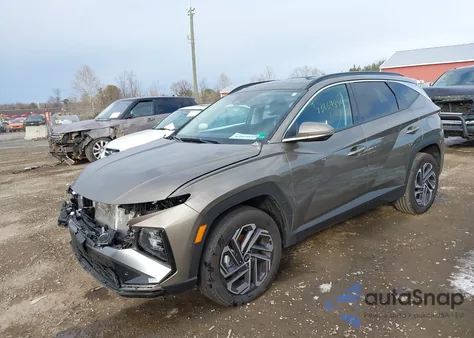 2025 Hyundai Tucson Hybrid Limited from USA, damaged, VIN KM8JEDD16SU354726